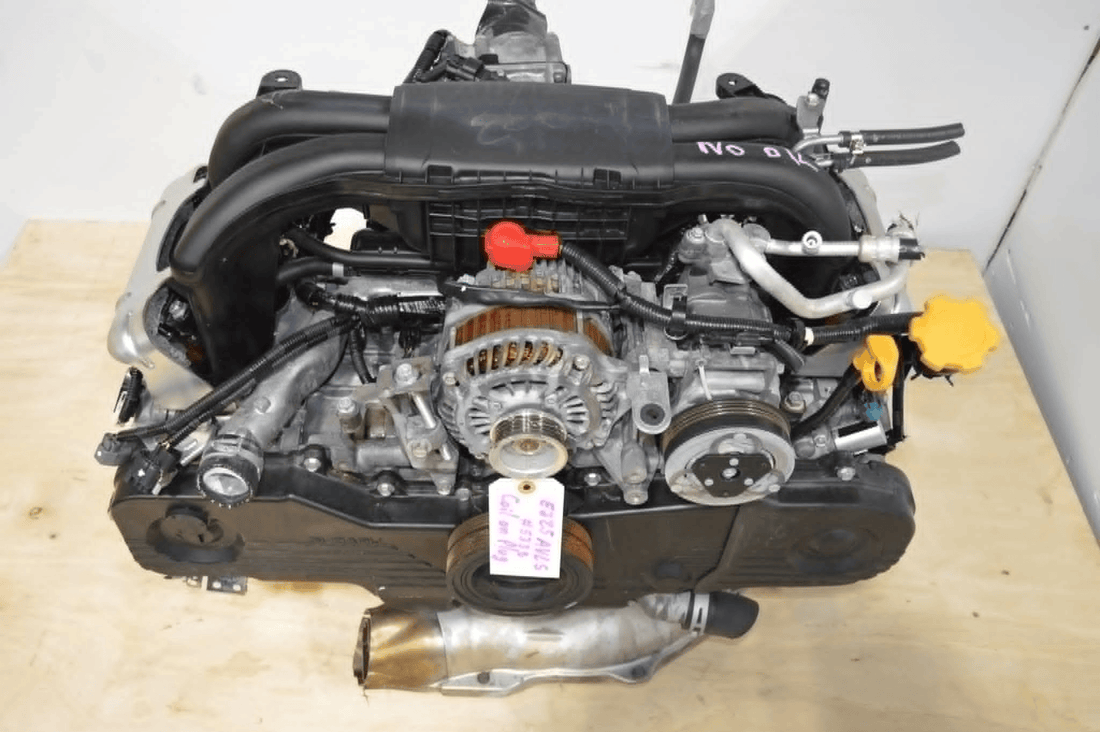 2006 - 2010 SUBARU FORESTER EJ25 AVLS 2.5L 4 CYL (PLASTIC INTAKE, COIL-ON-PLUG) JDM IMPORTED ENGINE - photo 2