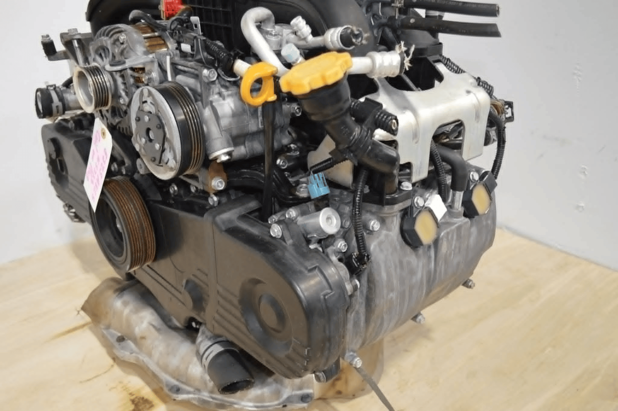 2006 - 2010 SUBARU FORESTER EJ25 AVLS 2.5L 4 CYL (PLASTIC INTAKE, COIL-ON-PLUG) JDM IMPORTED ENGINE - photo 4