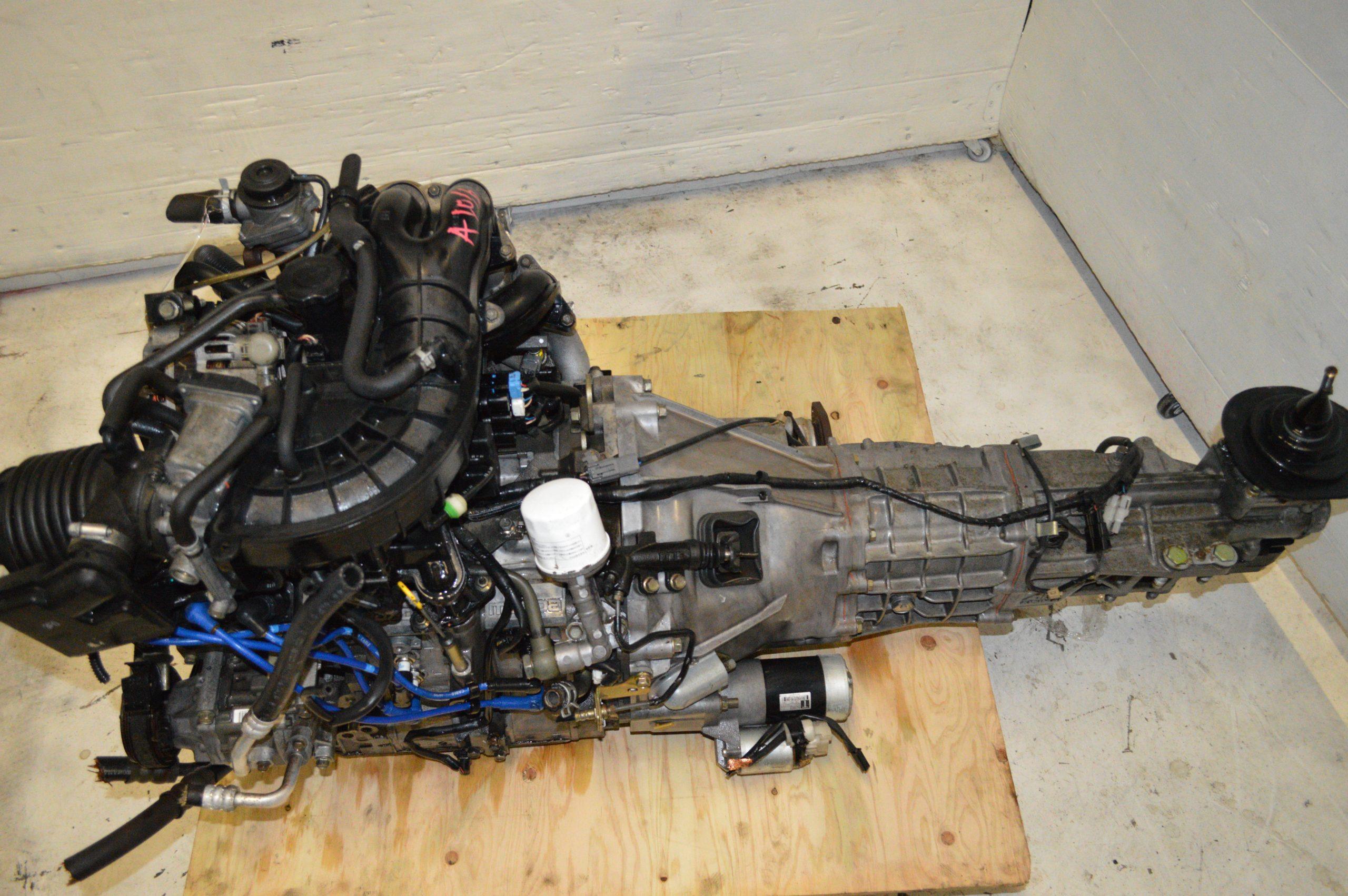 2004 – 2008 MAZDA RX-8 13B 6-PORT ROTARY ENGINE + 6 SPEED MANUAL TRANSMISSION (ECU INCLUDED) – JDM IMPORTED COMPLETE ROTARY SWAP KIT