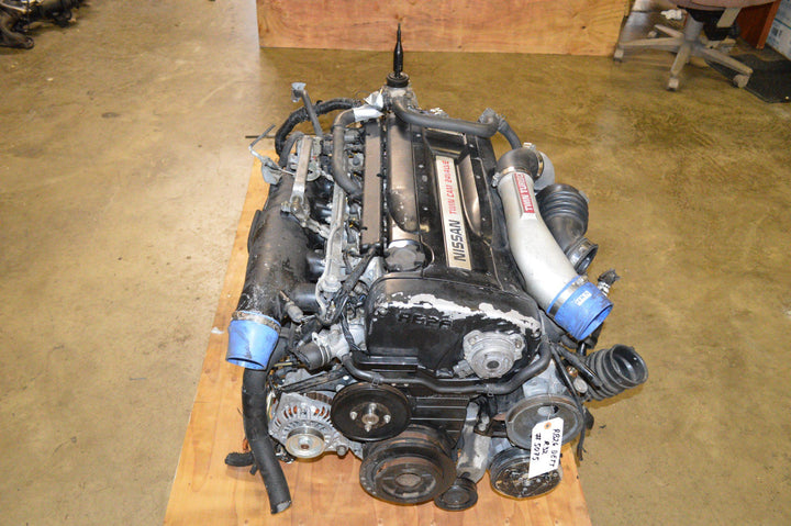 JDM NISSAN RB26DETT R32 SKYLINE TWIN TURBO ENGINE 5-SP MANUAL AWD TRANS, WIRING, ECU