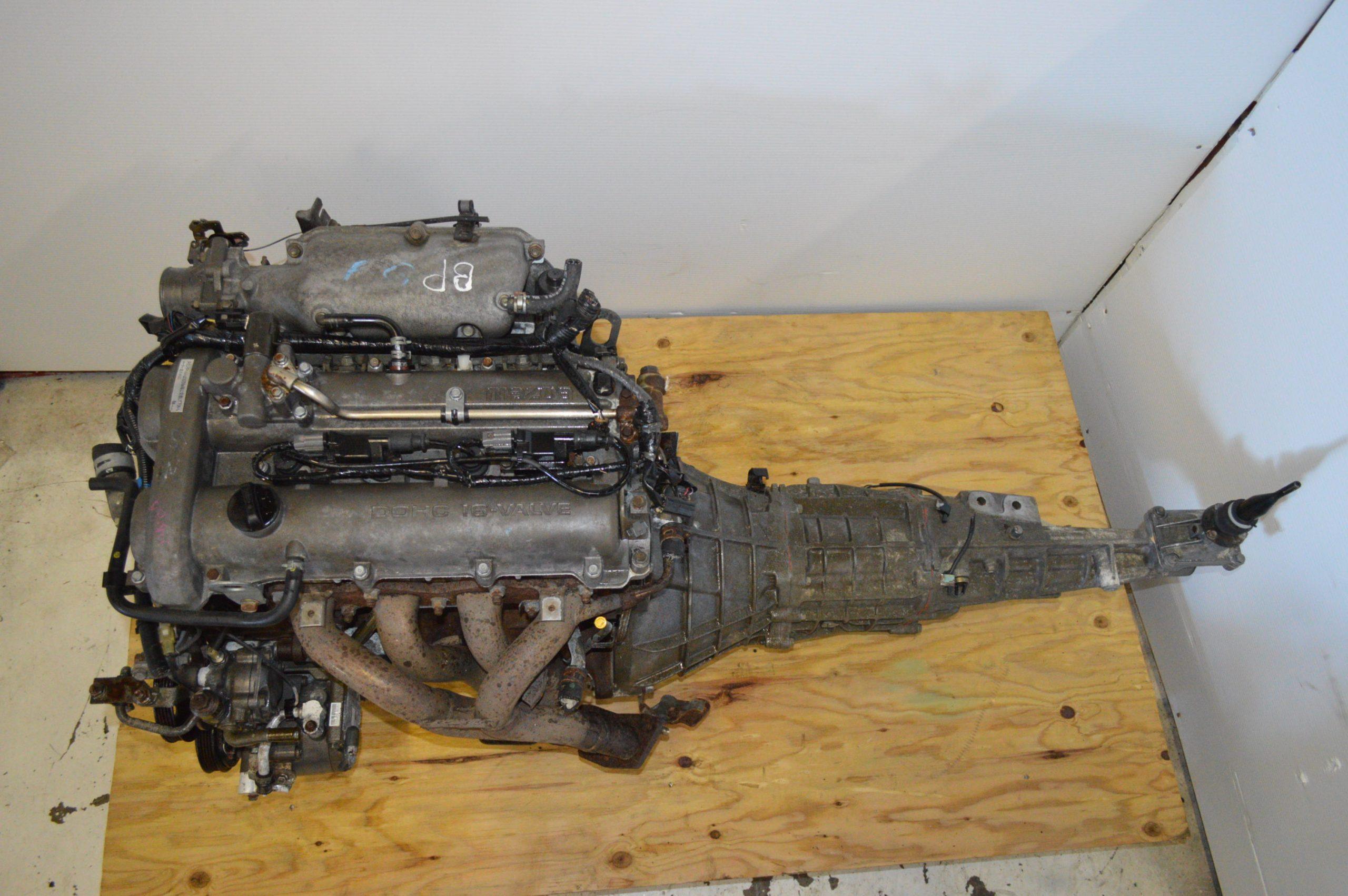 JDM MAZDA MIATA 1.8L VVT EENGINE WITH 6-SP MANUAL TRANS TRANS BP 2001-2005.