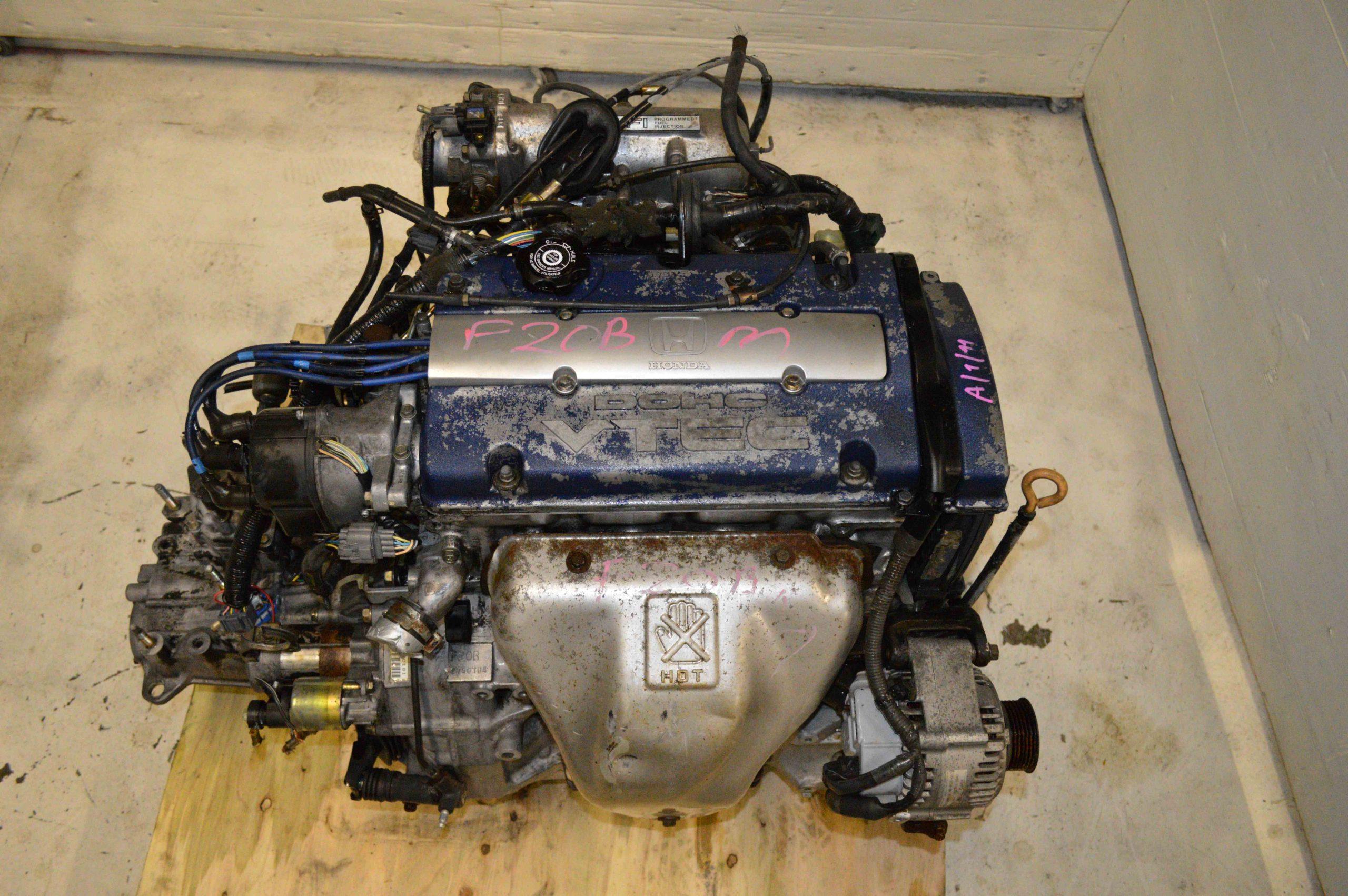 1997- 2001 HONDA ACCORD SIR F20B BLUE TOP ENGINE JDM 2.0L DOHC VTEC MOTOR ONLY!