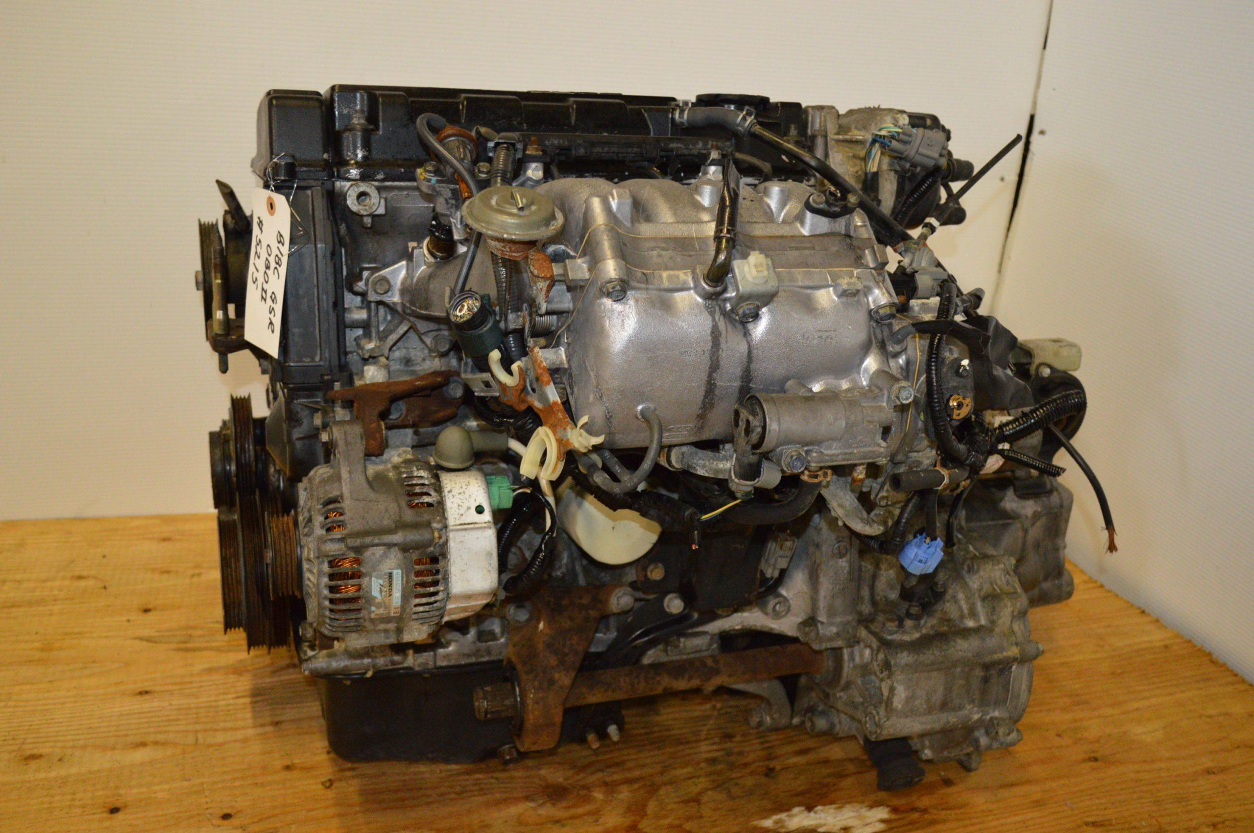 JDM B18C GSR OBD2 ENGINE & 5-SP S80 MANUAL TRANS 1994-2001 ACURA INTEGRA GSR DC2