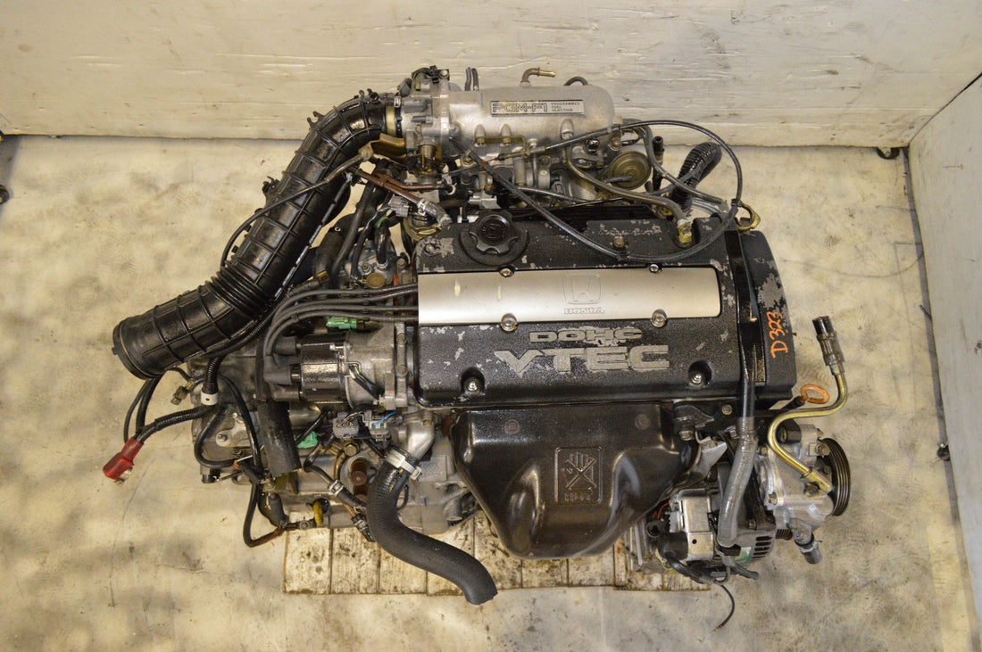 1992-1996 HONDA PRELUDE H22A OBD1 BLACK TOP WITH 5-SP MANUAL TRANS WIRE ECU JDM.