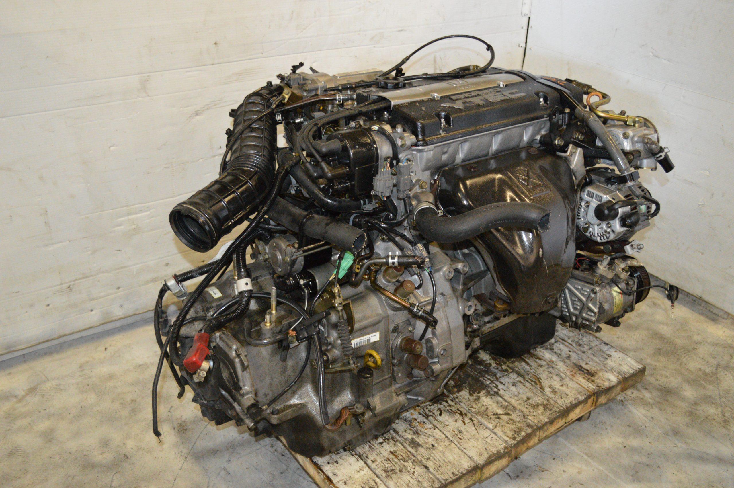 1992-1996 HONDA PRELUDE H22A OBD1 BLACK TOP WITH 5-SP MANUAL TRANS WIRE ECU JDM.