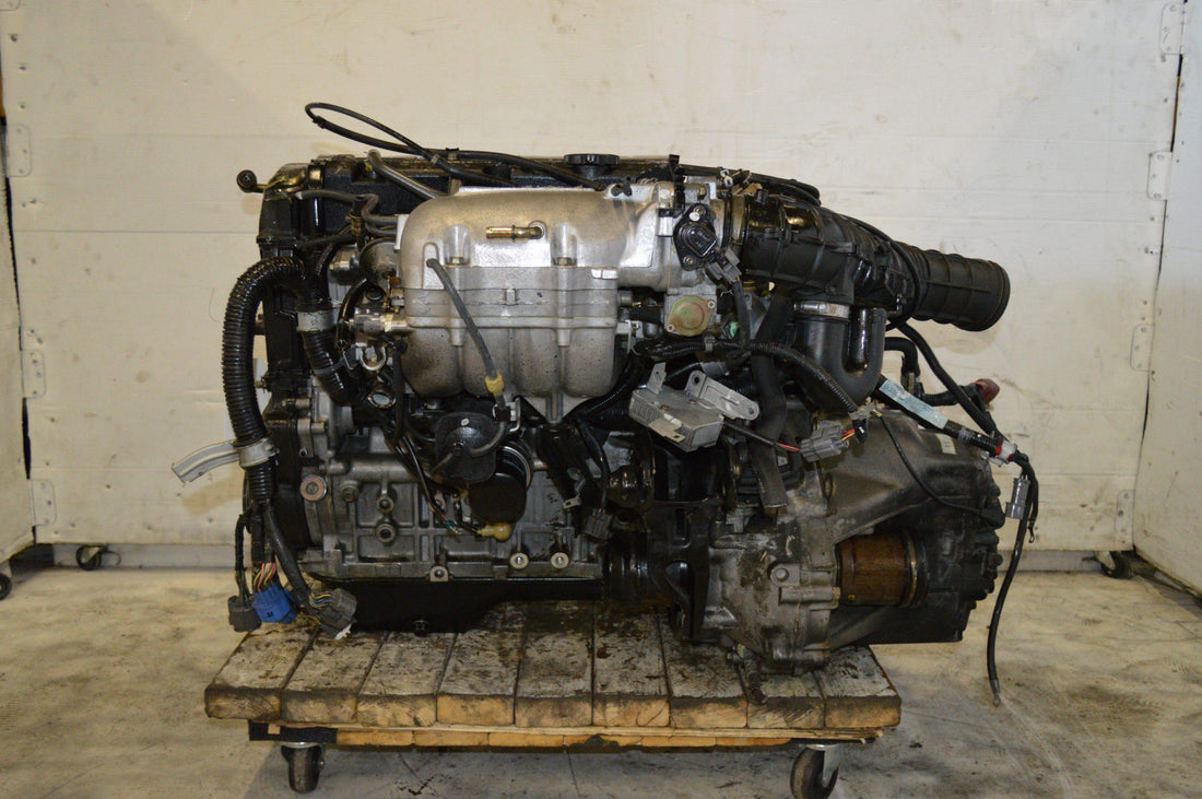 1992-1996 HONDA PRELUDE H22A OBD1 BLACK TOP WITH 5-SP MANUAL TRANS WIRE ECU JDM.