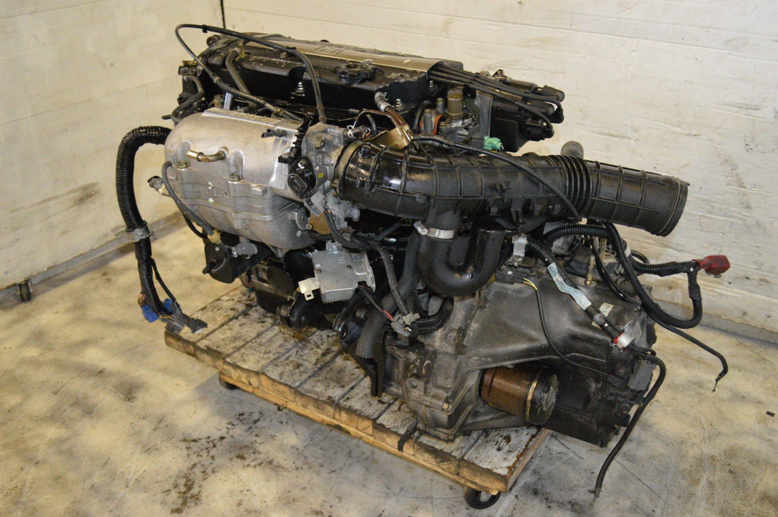 1992-1996 HONDA PRELUDE H22A OBD1 BLACK TOP WITH 5-SP MANUAL TRANS WIRE ECU JDM.