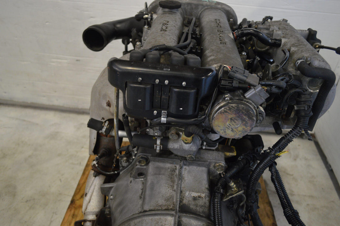 1990 – 1993 MAZDA MX-5 MIATA (NA/NA6 MIATA) 1.6L B6 4 CYLINDER ENGINE + 5 SPEED MANUAL TRANSMISSION (ECU INCLUDED) – JDM IMPORTED COMPLETE MOTOR SWAP KIT