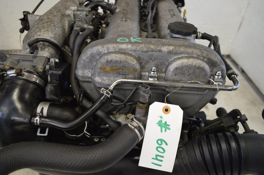 1990 – 1993 MAZDA MX-5 MIATA (NA/NA6 MIATA) 1.6L B6 4 CYLINDER ENGINE + 5 SPEED MANUAL TRANSMISSION (ECU INCLUDED) – JDM IMPORTED COMPLETE MOTOR SWAP KIT