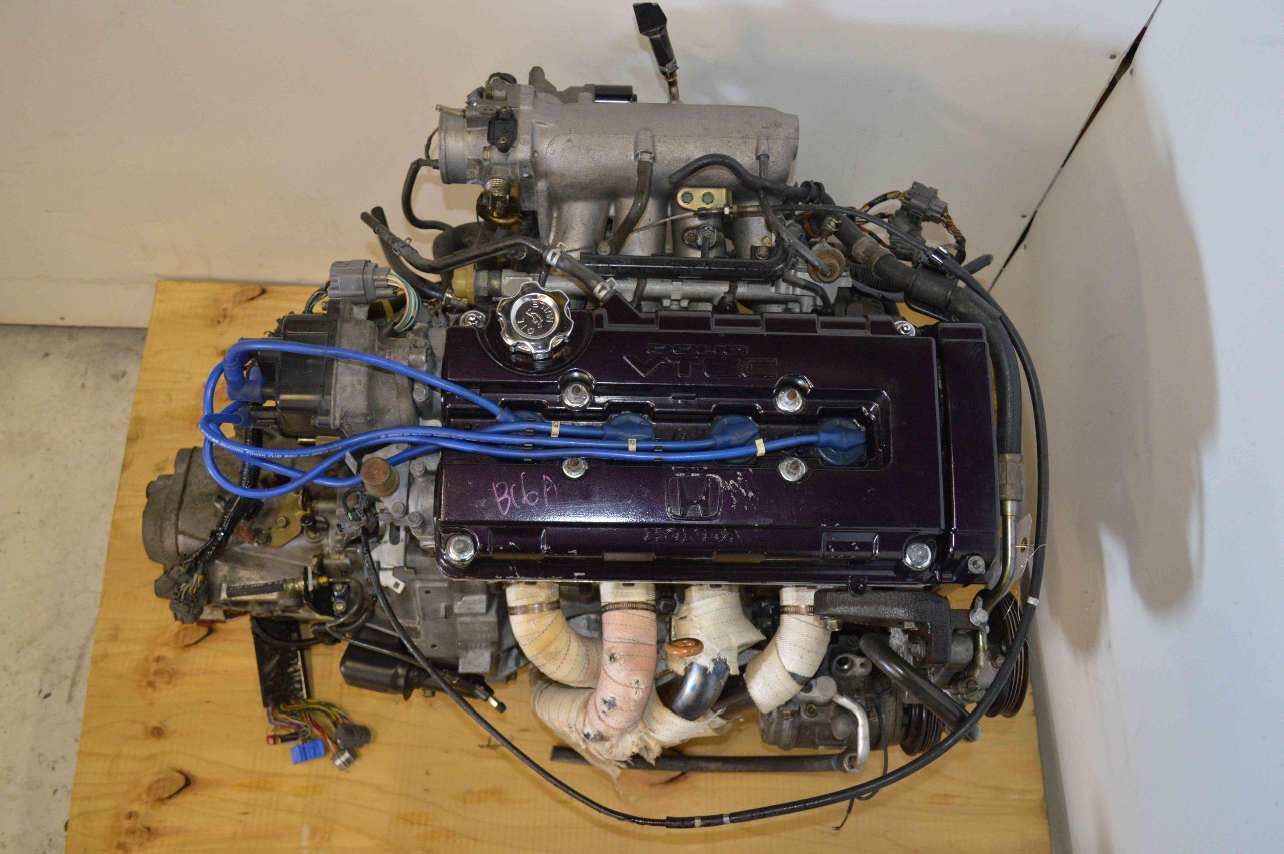 1996-2000 HONDA CIVIC SIR 1.6L ENGINE B16A OBDII V-TEC MOTOR WITH 5-SP LSD MANUAL TRANSMISSION.