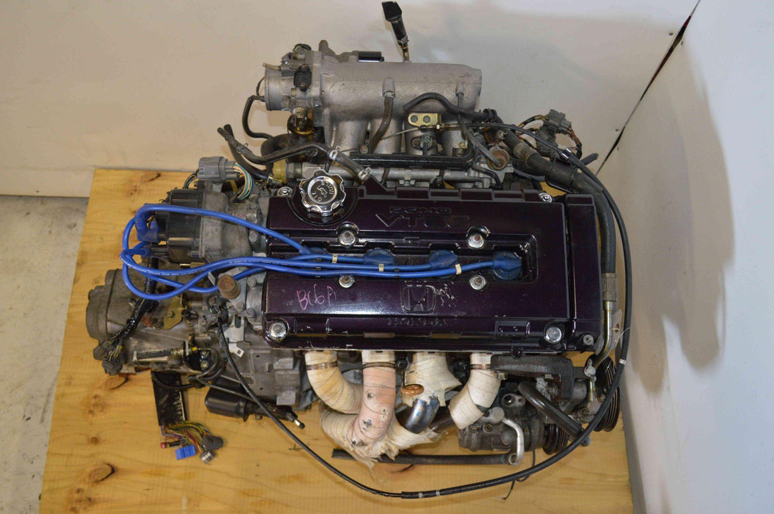 1996-2000 HONDA CIVIC SIR 1.6L ENGINE B16A OBDII V-TEC MOTOR WITH 5-SP LSD MANUAL TRANSMISSION.