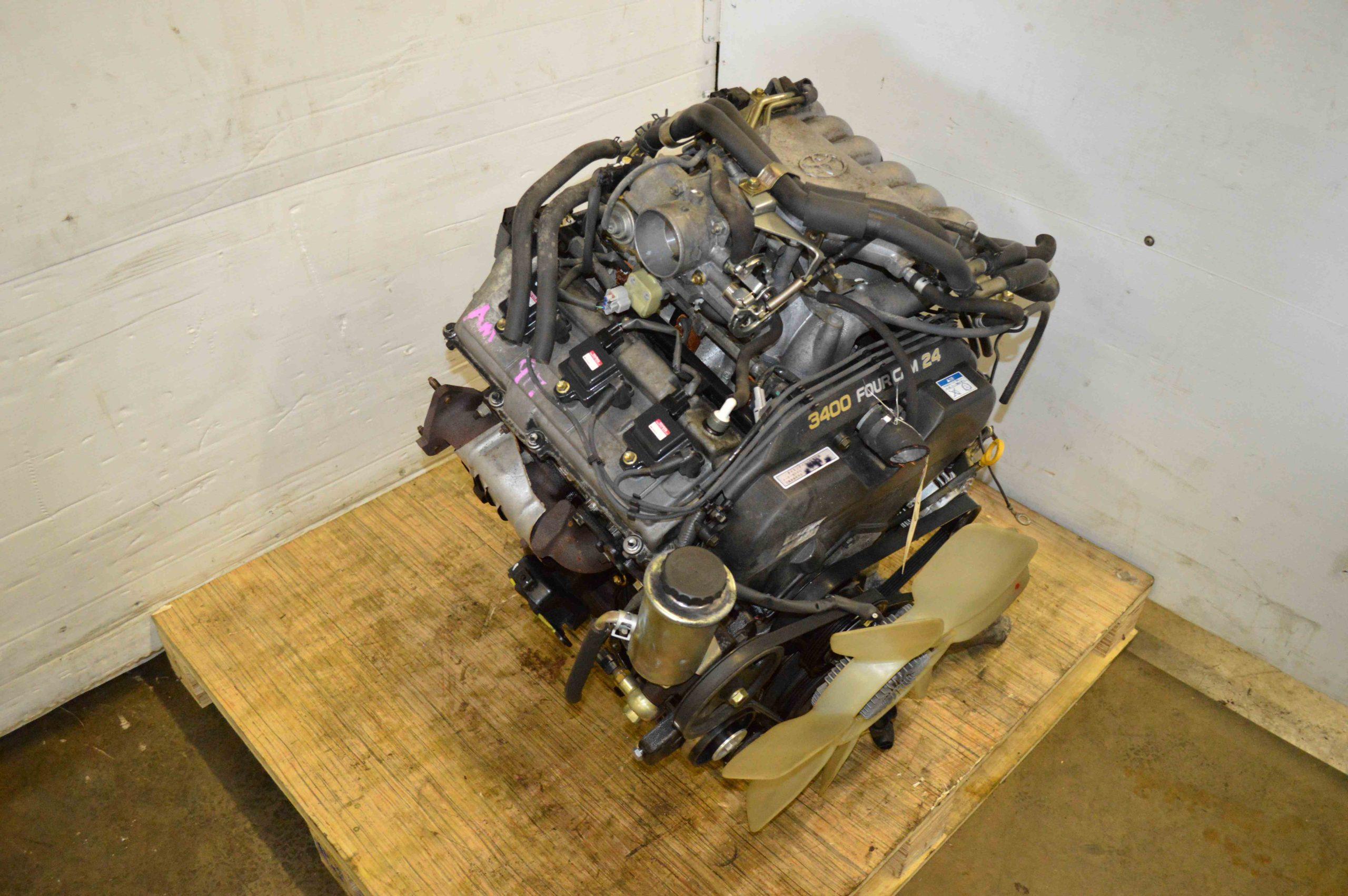 2000-2001-2002-2003-2004 TOYOTA TUNDRA V6 ENGINE 3.4L 5VZ-FE MOTOR JDM.