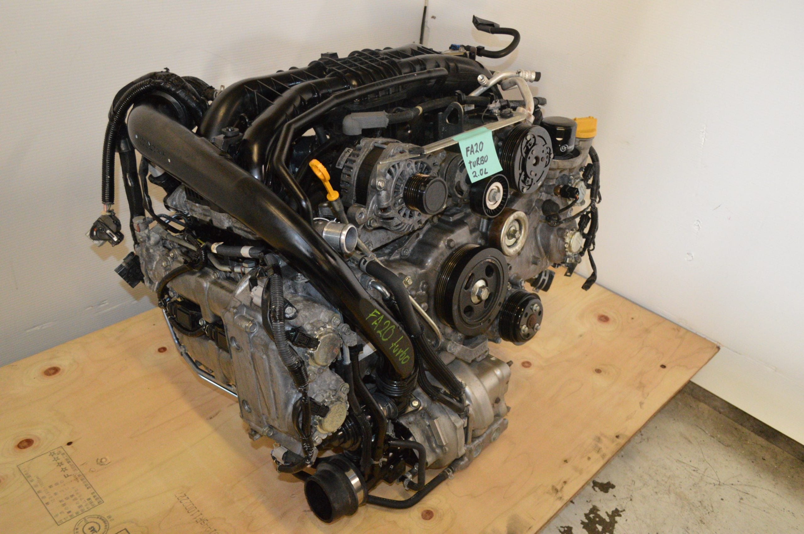 2015 – 2019 SUBARU WRX 2.0L TURBO MOTOR JDM FA20DIT DOHC ENGINE.