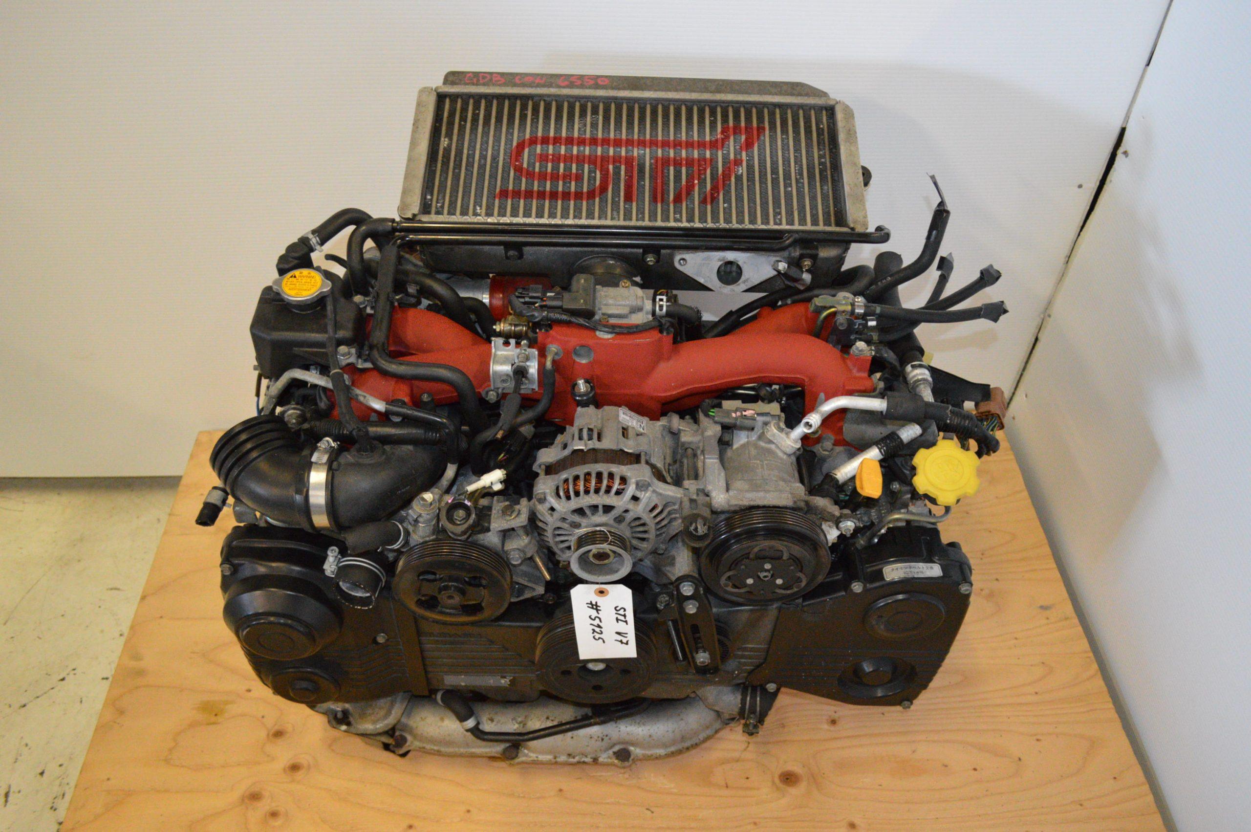 JDM 2002-2003 SUBARU IMPREZA WRX STI ENGINE VERSION 7 DOHC AVCS EJ207 GDB TURBO MOTOR.
