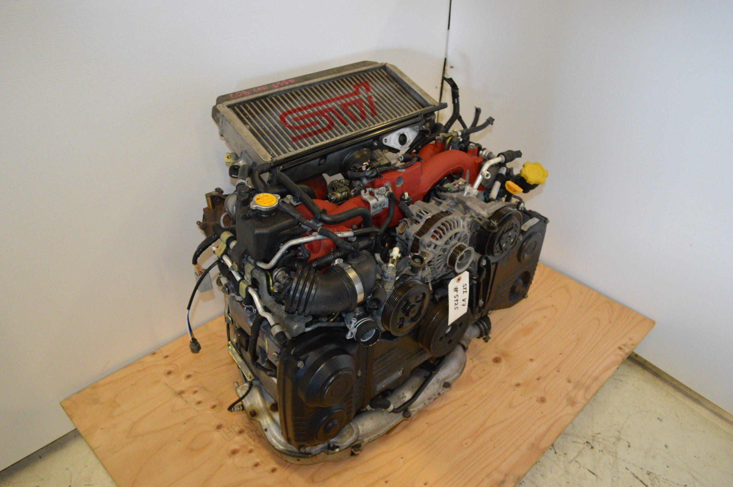 JDM 2002-2003 SUBARU IMPREZA WRX STI ENGINE VERSION 7 DOHC AVCS EJ207 GDB TURBO MOTOR.