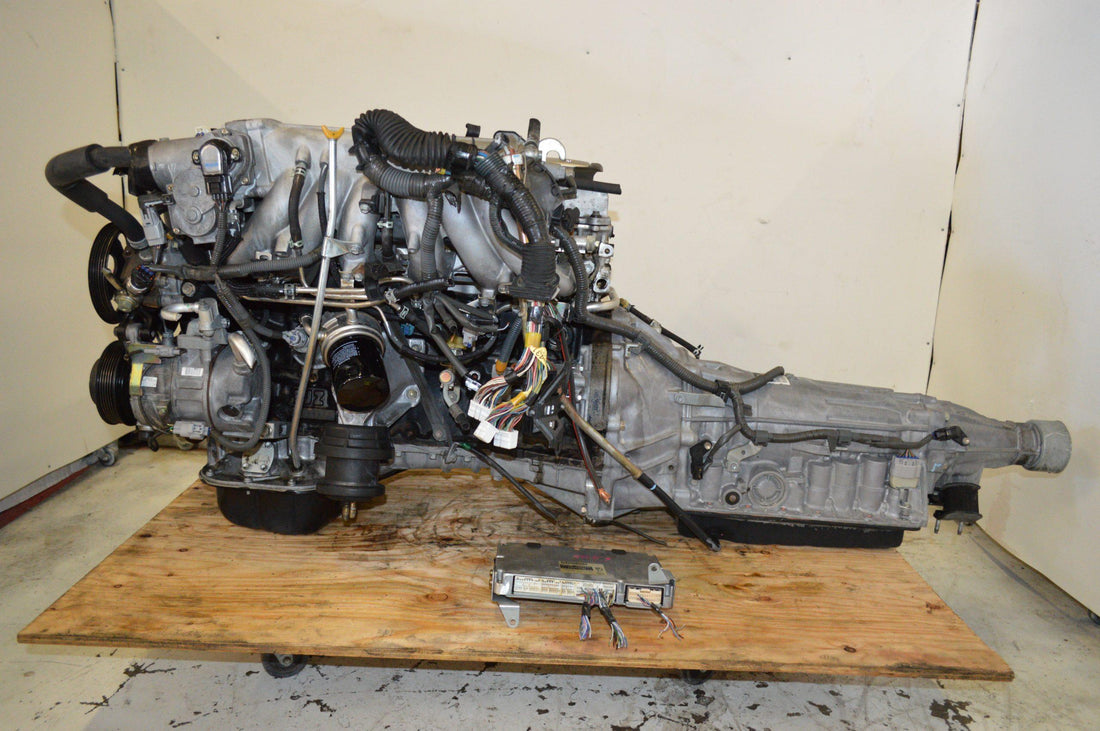1JZ-GTE VVTI 2.5L MOTOR WITH AUTO TRANSMISSION JDM FRONT SUMP.