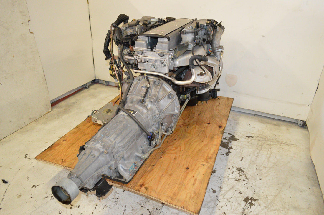 1JZ-GTE VVTI 2.5L MOTOR WITH AUTO TRANSMISSION JDM FRONT SUMP.