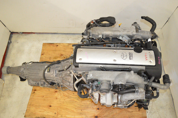1JZ-GTE VVTI 2.5L MOTOR WITH AUTO TRANSMISSION JDM FRONT SUMP.