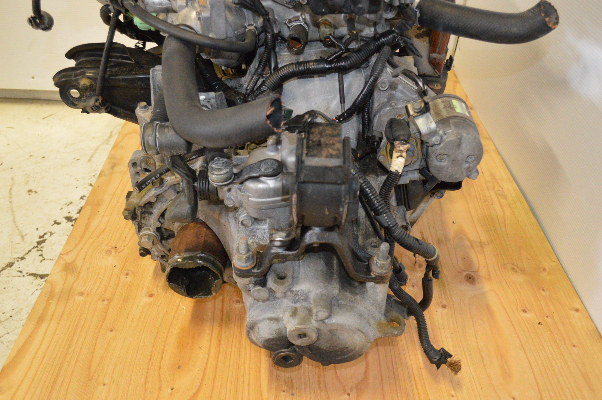 1992-1995 HONDA PRELUDE OBD1 H22A BLUE TOP ENGINE WITH 5-SP MANUAL TRANS ECU
