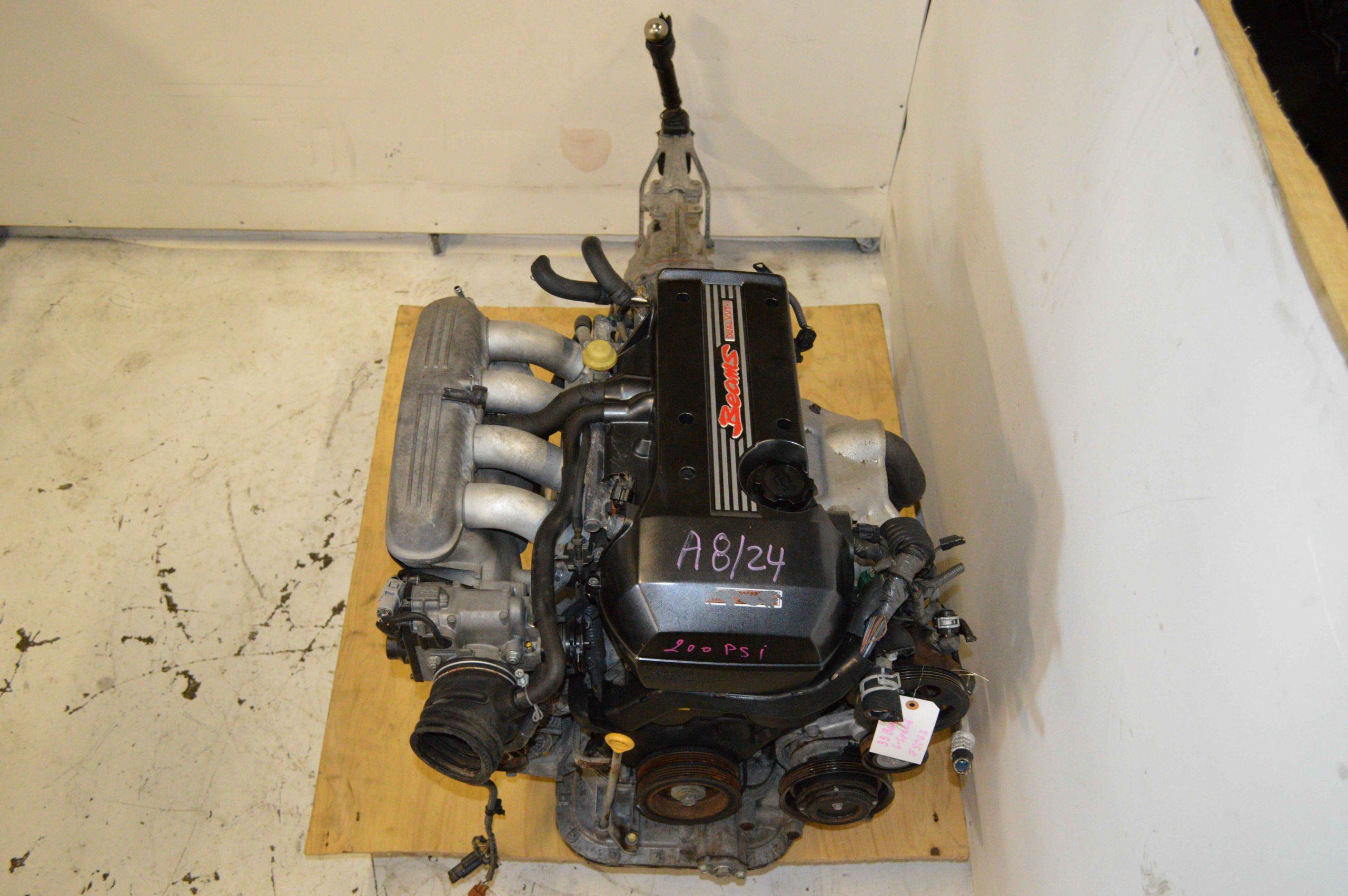 JDM TOYOTA ALTEZZA 3S-GE BEAMS VVTI ENGINE WITH 6 SPEED MANUAL TRANSMISSION
