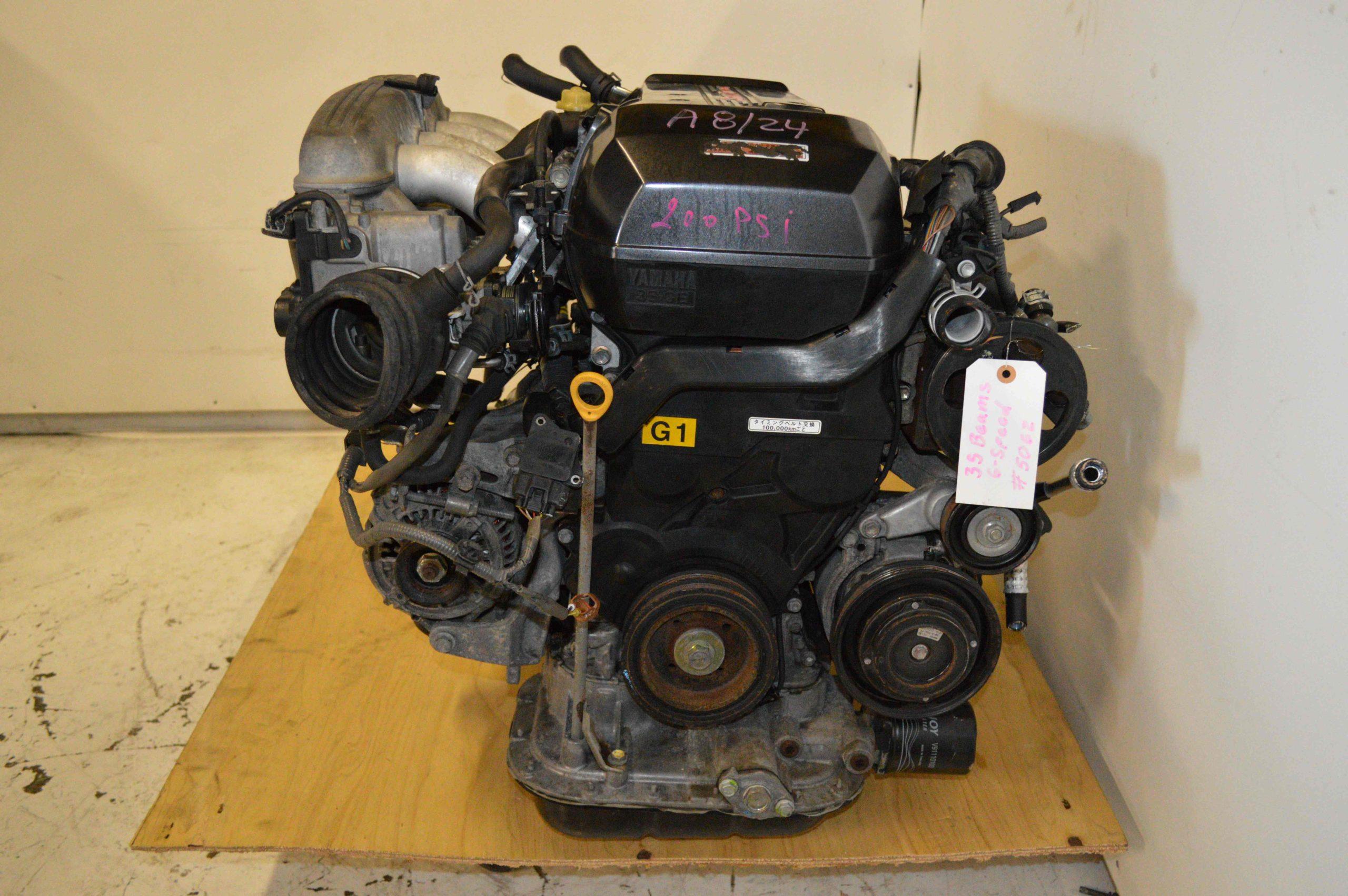 JDM TOYOTA ALTEZZA 3S-GE BEAMS VVTI ENGINE WITH 6 SPEED MANUAL TRANSMISSION