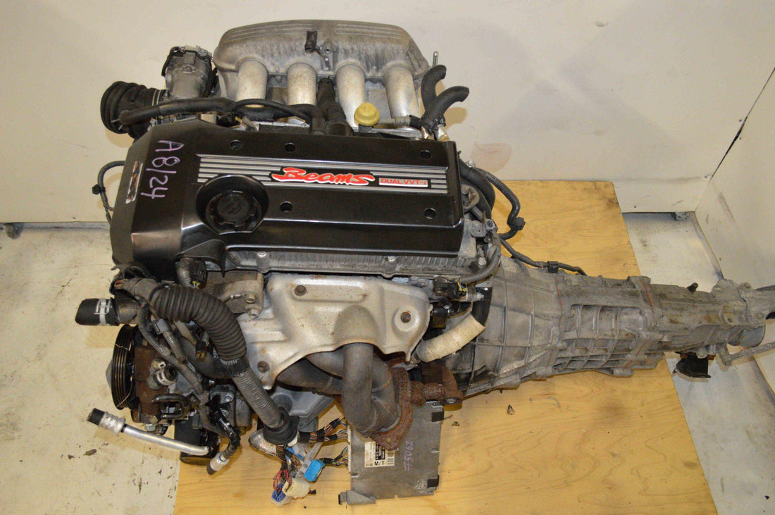 JDM TOYOTA ALTEZZA 3S-GE BEAMS VVTI ENGINE WITH 6 SPEED MANUAL TRANSMISSION