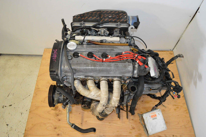 JDM TOYOTA COROLLA 4AGE ENGINE 1.6L TWIN CAM 20 VALVE WITH 5-SP MANUAL TRANS.