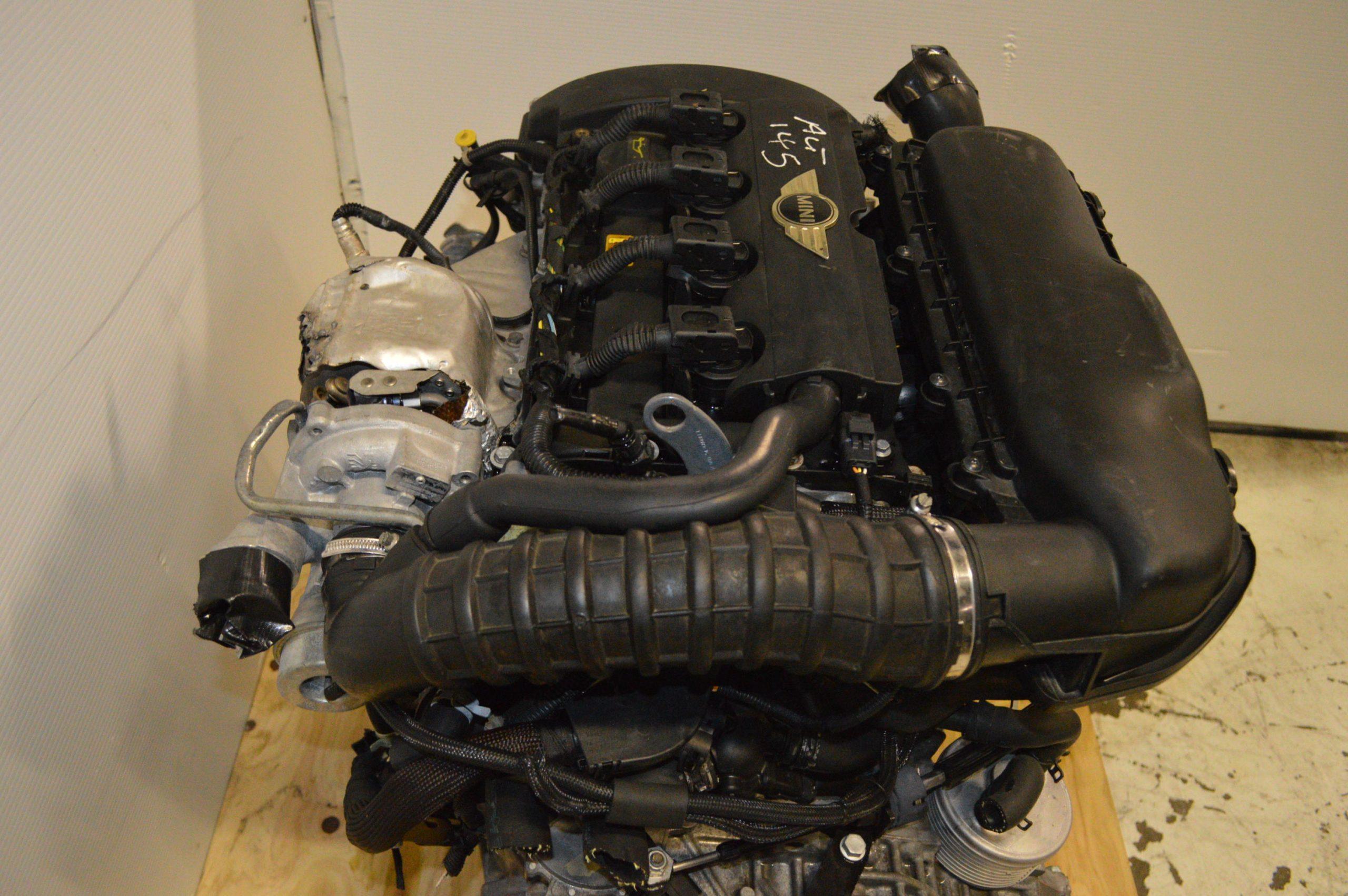 2008-2009-2010 MINI COOPER TYPE S 1.6L TURBO ENGINE WITH AT TRANSMISSION.