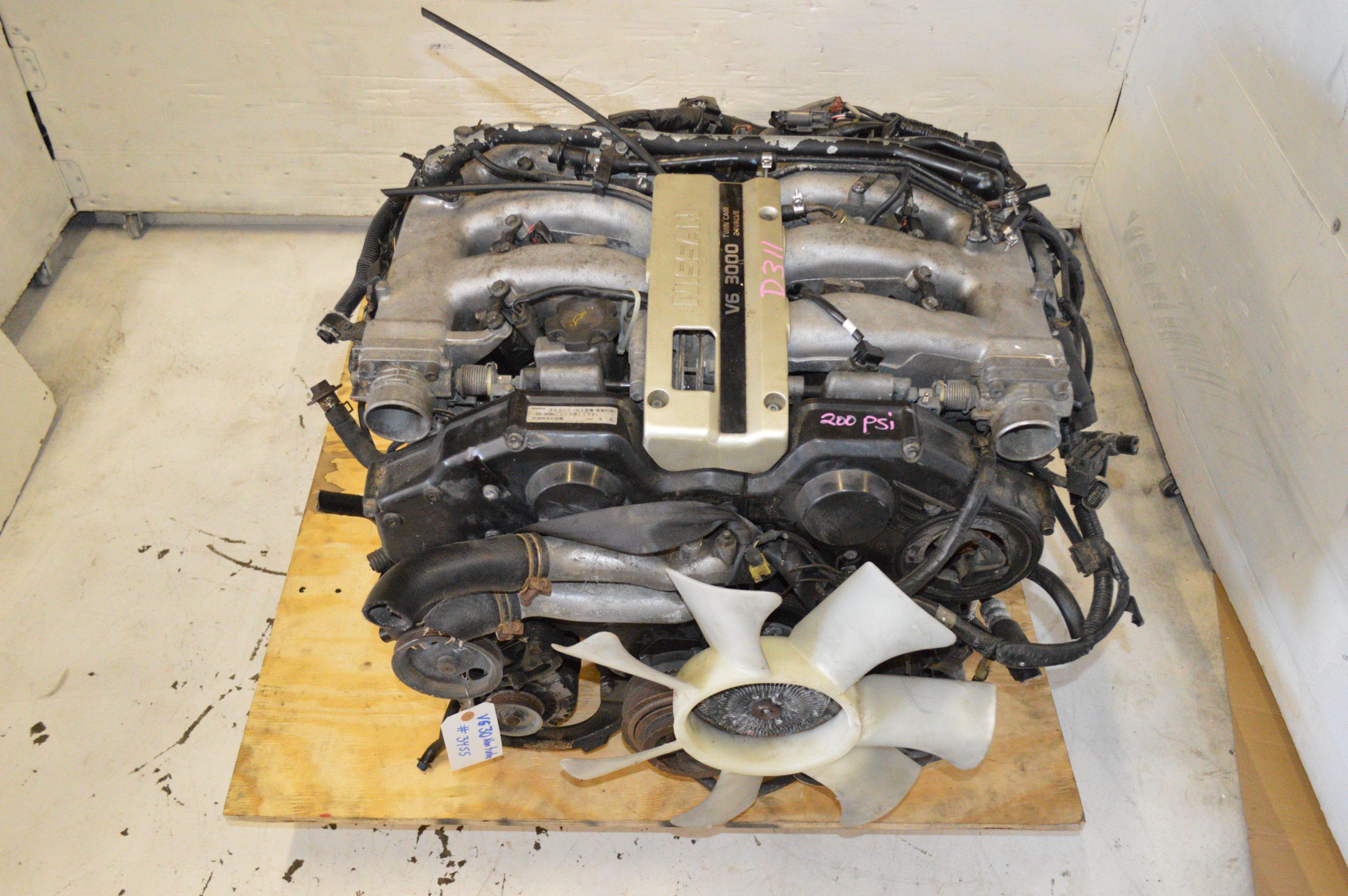 JDM 1990-1996 NISSAN 300ZX Z32 VG30DE NON-TURBO ENGINE